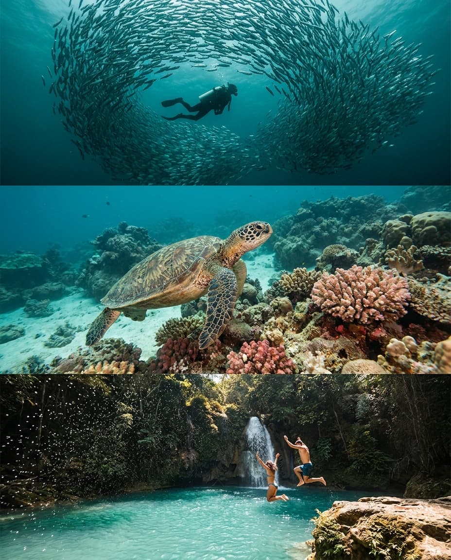 Moalboal & Badian Tour