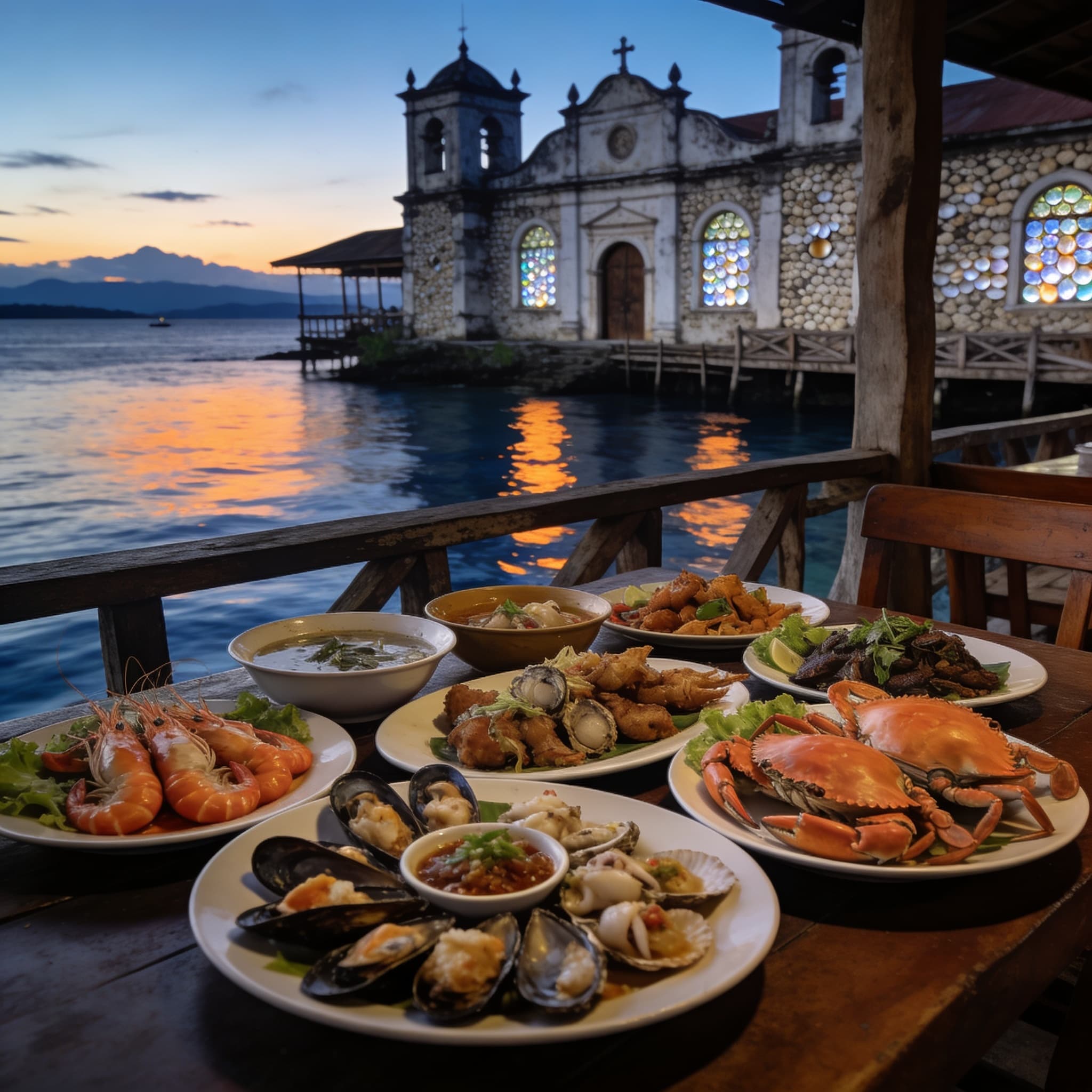 Lunch — Oslob town